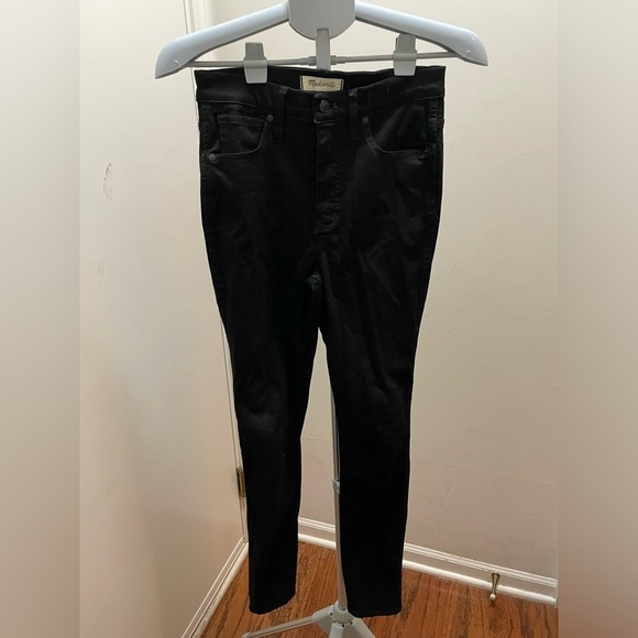 Madewell Denim - Madewell High rise black skinny jeans size 27 #110